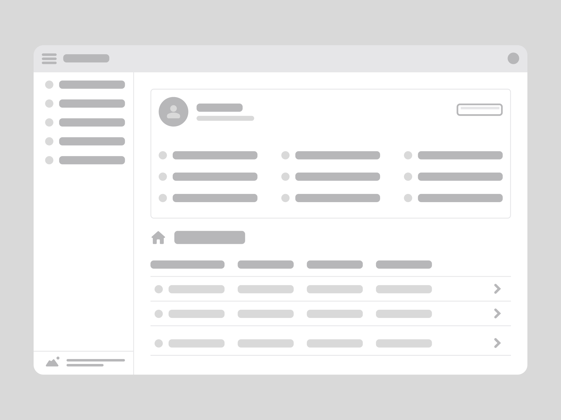 image of the user screen mockup